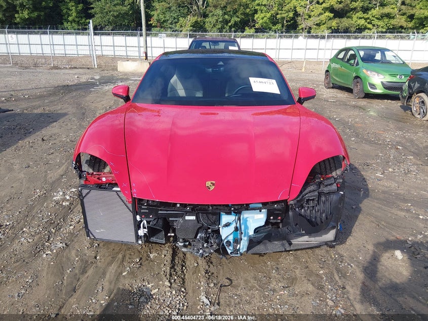 2022 Porsche Taycan VIN WP0AB2Y18NSA43961 IAAI salvage auction — FRONT END, Salvage Title, sold $23,900 on 2026-07-25 (photo 6)