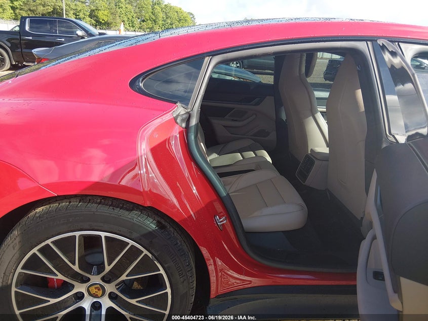 2022 Porsche Taycan VIN WP0AB2Y18NSA43961 IAAI salvage auction — FRONT END, Salvage Title, sold $23,900 on 2026-07-25 (photo 8)