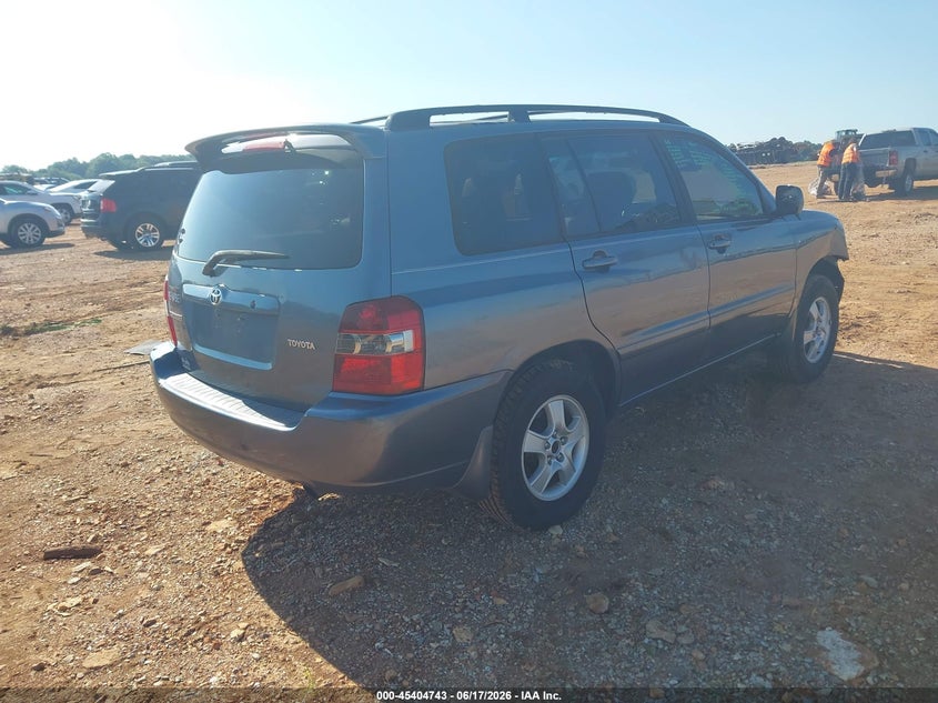 2006 Toyota Highlander VIN JTEGD21AX60149686 IAAI salvage auction — FRONT END, Salvage (Missouri), sold $1,150 on 2026-07-27 (photo 4)