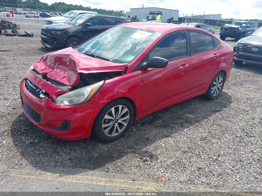 2017 Hyundai Accent VIN KMHCT4AE1HU343647 IAAI salvage auction — FRONT END, Salvage (South Carolina), sold $900 on 2026-08-01 (photo 2)