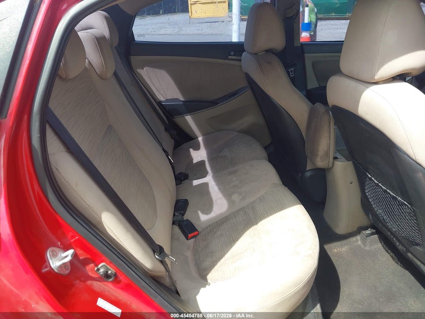 2017 Hyundai Accent VIN KMHCT4AE1HU343647 IAAI salvage auction — FRONT END, Salvage (South Carolina), sold $900 on 2026-08-01 (photo 8)