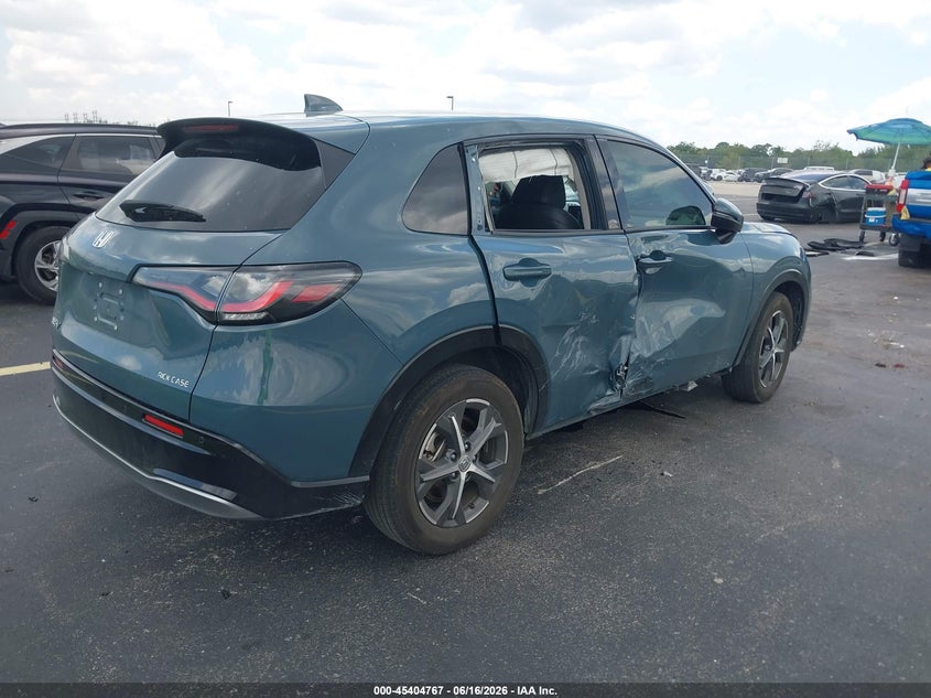 2025 Honda Hr-v VIN 3CZRZ1H7XSM759673 IAAI salvage auction — RIGHT SIDE, Rebuildable (Florida), sold $10,125 on 2026-08-20 (photo 4)