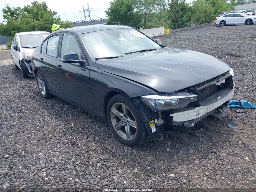 2015 BMW 3er VIN WBA3B5G54FNS15847 IAAI salvage auction — FRONT END, Mv-907A (New York), sold $1,250 on 2026-07-14 (photo 1)