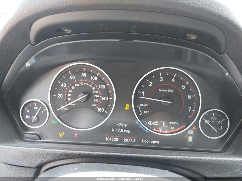 2018 BMW VIN WBA8Z9C59JG828607 IAAI salvage auction — UNKNOWN, Salvage (Pennsylvania), sold $3,650 on 2026-07-11 (photo 7)