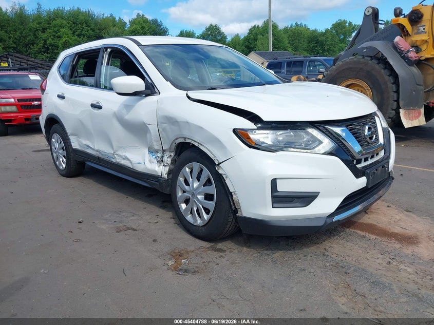2017 Nissan Rogue VIN JN8AT2MTXHW141232 IAAI salvage auction — RIGHT SIDE, Salvage (Connecticut), sold $875 on 2026-07-09 (photo 1)
