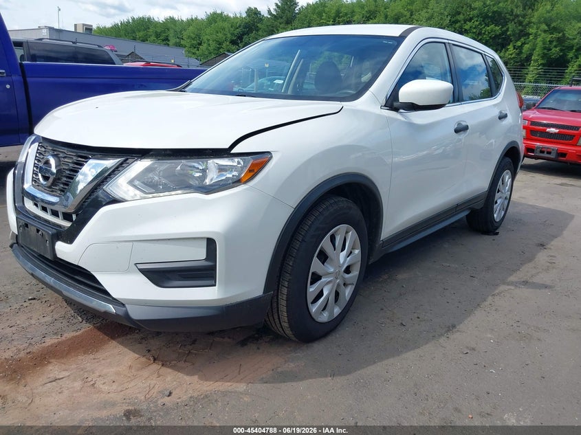 2017 Nissan Rogue VIN JN8AT2MTXHW141232 IAAI salvage auction — RIGHT SIDE, Salvage (Connecticut), sold $875 on 2026-07-09 (photo 2)