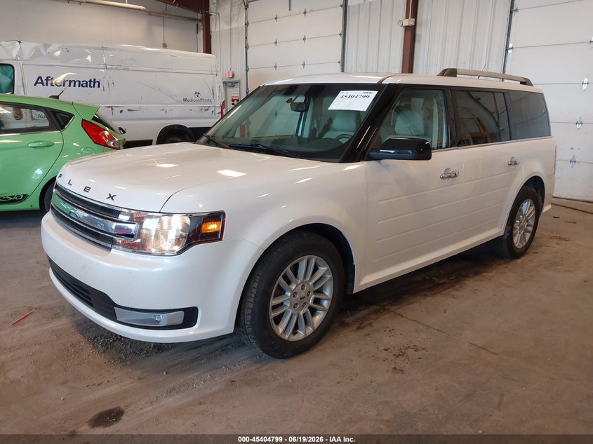 2019 Ford Flex VIN 2FMGK5C8XKBA31776 IAAI salvage auction — REAR END, Clear (Michigan), sold $7,400 on 2026-07-14 (photo 2)