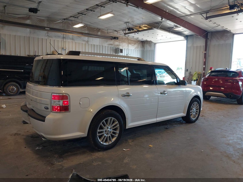 2019 Ford Flex VIN 2FMGK5C8XKBA31776 IAAI salvage auction — REAR END, Clear (Michigan), sold $7,400 on 2026-07-14 (photo 4)