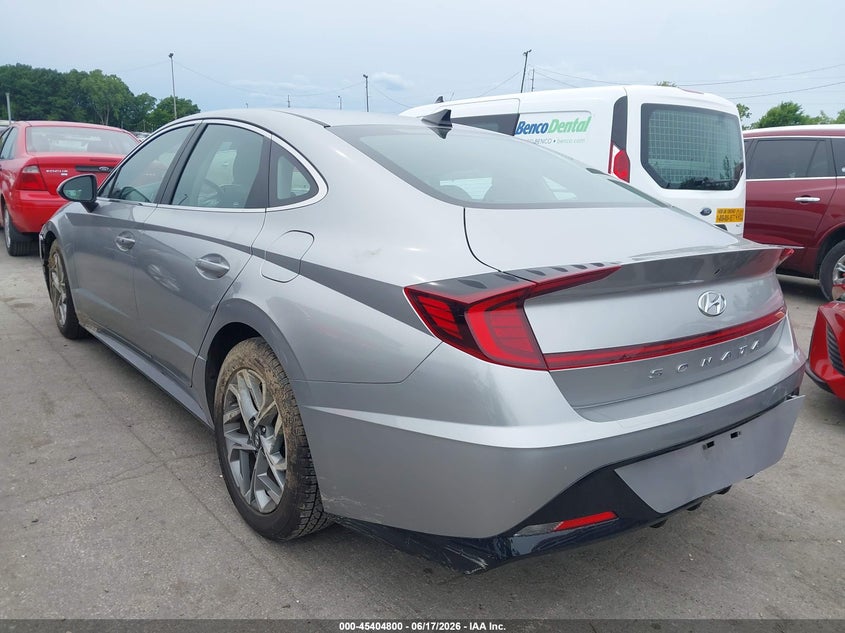 2020 Hyundai Sonata VIN 5NPEL4JA5LH030971 IAAI salvage auction — RIGHT FRONT, Salvage (Ohio), sold $3,775 on 2026-07-28 (photo 3)