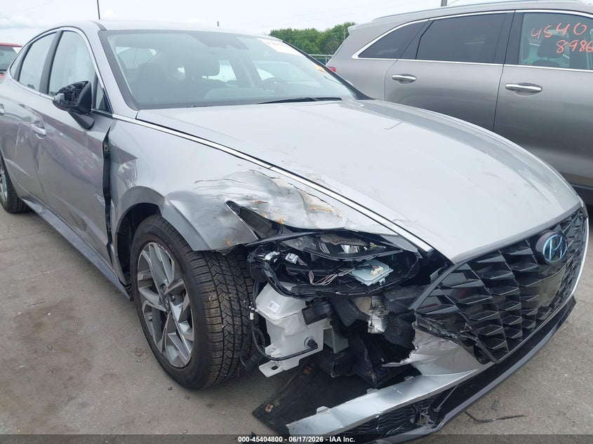 2020 Hyundai Sonata VIN 5NPEL4JA5LH030971 IAAI salvage auction — RIGHT FRONT, Salvage (Ohio), sold $3,775 on 2026-07-28 (photo 6)