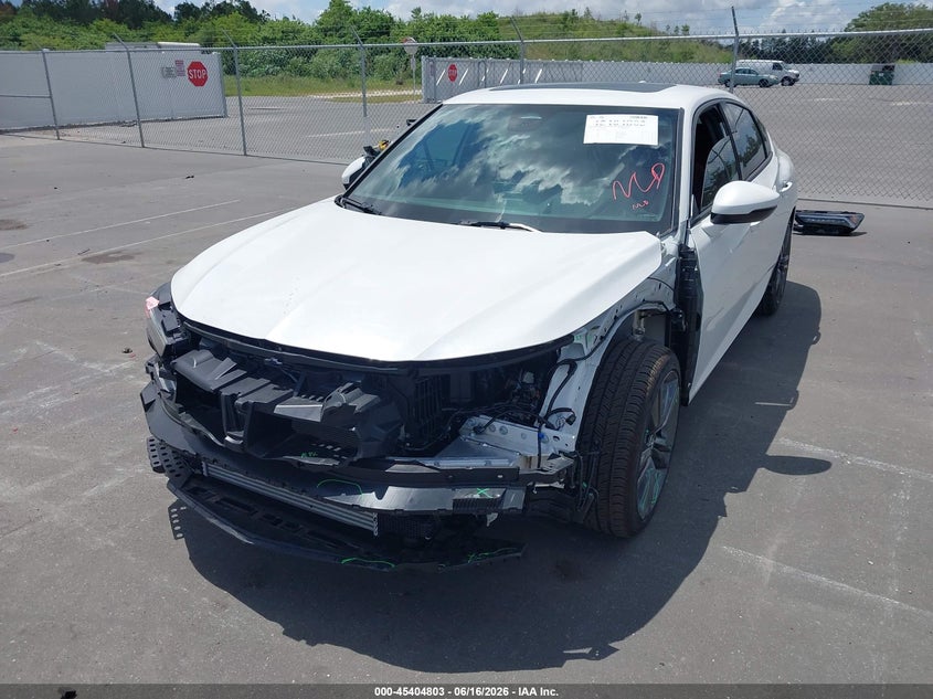 2025 Acura Integra VIN 19UDE4H65SA021296 IAAI salvage auction — FRONT END, Rebuildable (Florida), sold $11,050 on 2026-07-13 (photo 2)