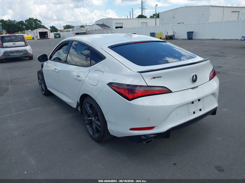 2025 Acura Integra VIN 19UDE4H65SA021296 IAAI salvage auction — FRONT END, Rebuildable (Florida), sold $11,050 on 2026-07-13 (photo 3)