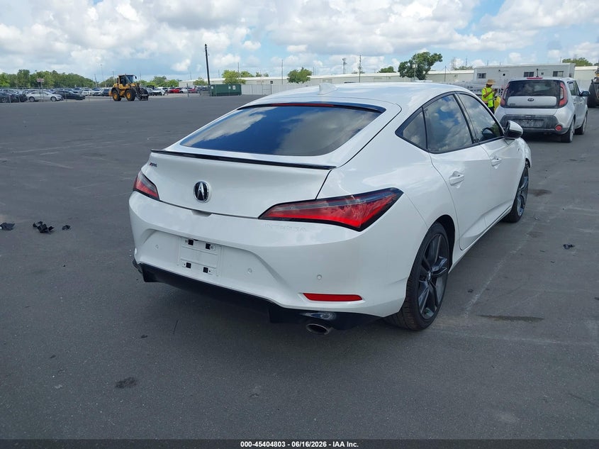 2025 Acura Integra VIN 19UDE4H65SA021296 IAAI salvage auction — FRONT END, Rebuildable (Florida), sold $11,050 on 2026-07-13 (photo 4)