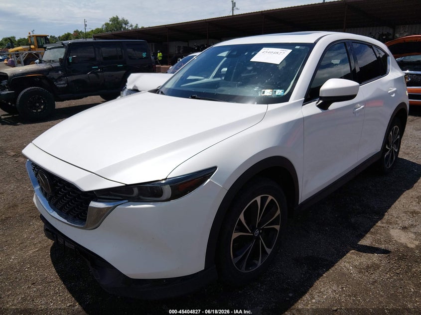 2022 Mazda Cx-5 VIN JM3KFBDMXN0577892 IAAI salvage auction — FRONT END, Salvage Title, sold $9,500 on 2026-07-12 (photo 2)