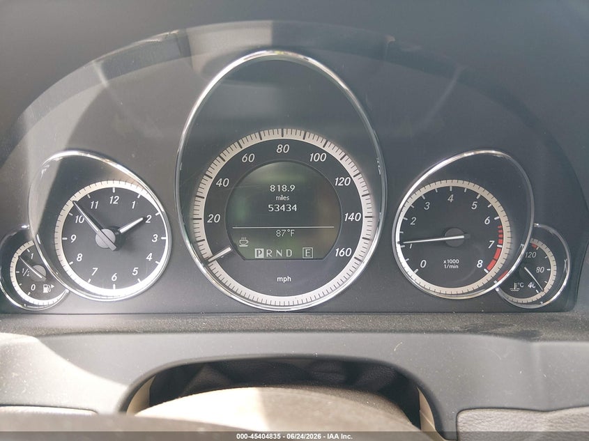 2011 Mercedes-benz E-klasse VIN WDDKK5GF9BF063713 IAAI salvage auction — REAR END, Salvage (South Carolina), sold $2,050 on 2026-07-15 (photo 7)