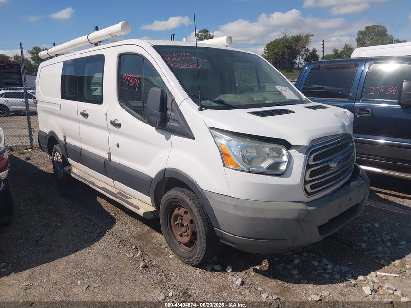 2015 Ford Transit VIN 1FTNR1ZMXFKB02734 IAAI salvage auction — FRONT & REAR, Salvage (Nebraska), sold $3,300 on 2026-07-23 (photo 1)