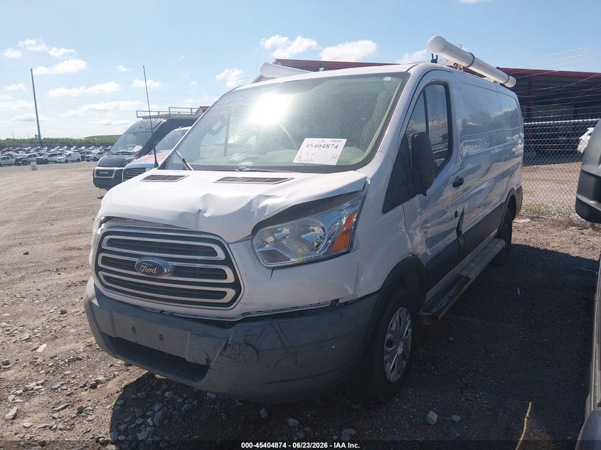 2015 Ford Transit VIN 1FTNR1ZMXFKB02734 IAAI salvage auction — FRONT & REAR, Salvage (Nebraska), sold $3,300 on 2026-07-23 (photo 2)