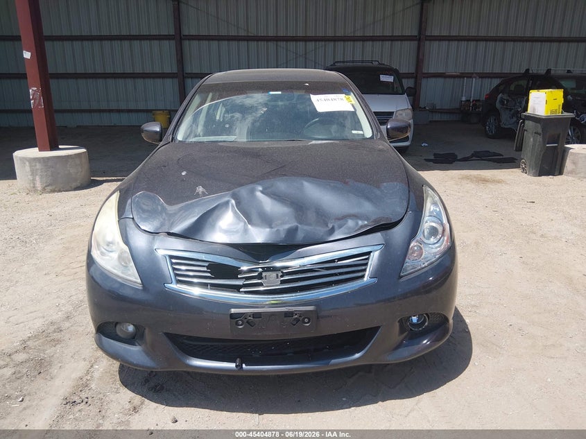 2011 Infiniti G25 VIN JN1DV6AR9BM451896 IAAI salvage auction — FRONT END, Certificate Of Title (Nebraska), sold $825 on 2026-07-16 (photo 6)