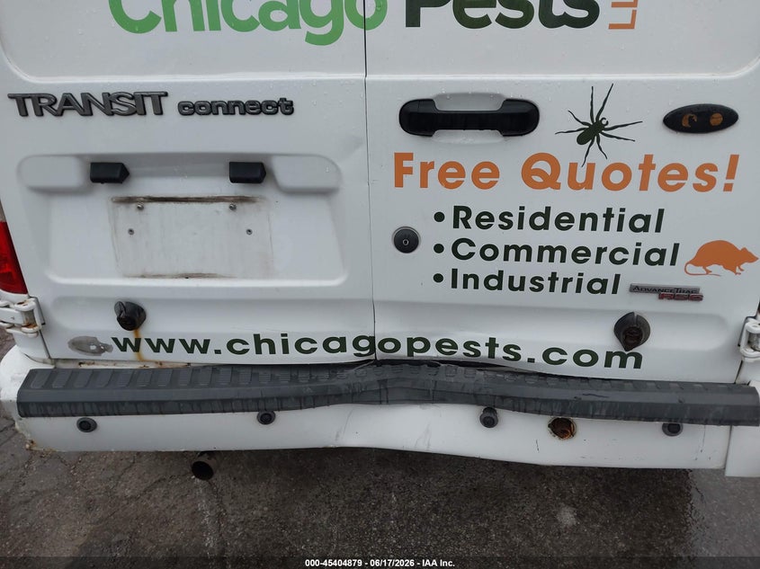 2010 Ford Transit VIN NM0LS7BN3AT003402 IAAI salvage auction — REAR END, Salvage (Illinois), sold $550 on 2026-07-28 (photo 6)