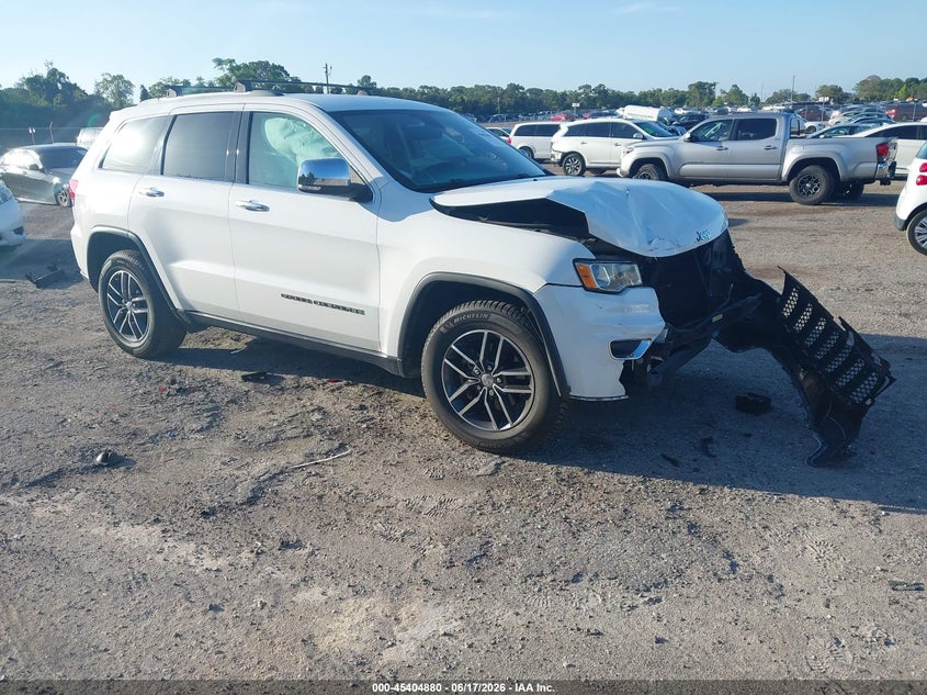 2018 Jeep Grand cherokee VIN 1C4RJEBG9JC400098 IAAI salvage auction — FRONT END, Rebuildable (Florida), sold $2,500 on 2026-07-19 (photo 1)
