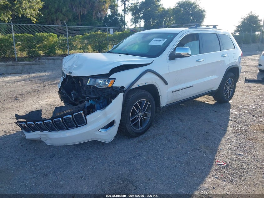 2018 Jeep Grand cherokee VIN 1C4RJEBG9JC400098 IAAI salvage auction — FRONT END, Rebuildable (Florida), sold $2,500 on 2026-07-19 (photo 2)