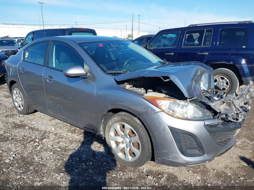 2011 Mazda 3 VIN JM1BL1UG0B1392651 IAAI salvage auction — FRONT END, Mv-907A (New York), sold $275 on 2026-07-15 (photo 1)