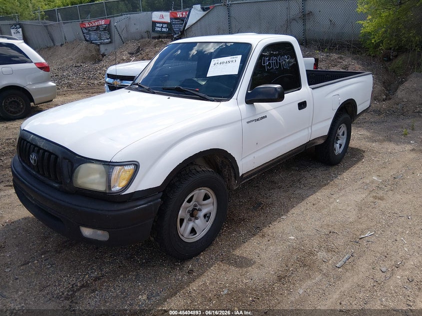 2002 Toyota Tacoma VIN 5TENL42N52Z031292 IAAI salvage auction — NORMAL WEAR, Clear (Minnesota), sold $25 on 2026-07-29 (photo 2)