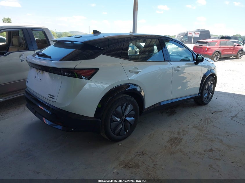 2023 Nissan Ariya VIN JN1DF0BB0PM709791 IAAI salvage auction — LEFT FRONT, Salvage (Tennessee), sold $12,550 on 2026-07-16 (photo 4)