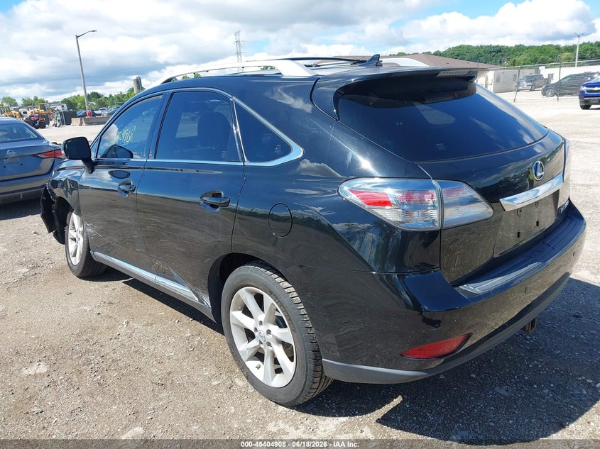 2011 Lexus Rx VIN JTJBK1BA8B2010990 IAAI salvage auction — SIDE, Junk Bill Of Sale Mv2459 (Wisconsin), sold $3,850 on 2026-07-17 (photo 3)