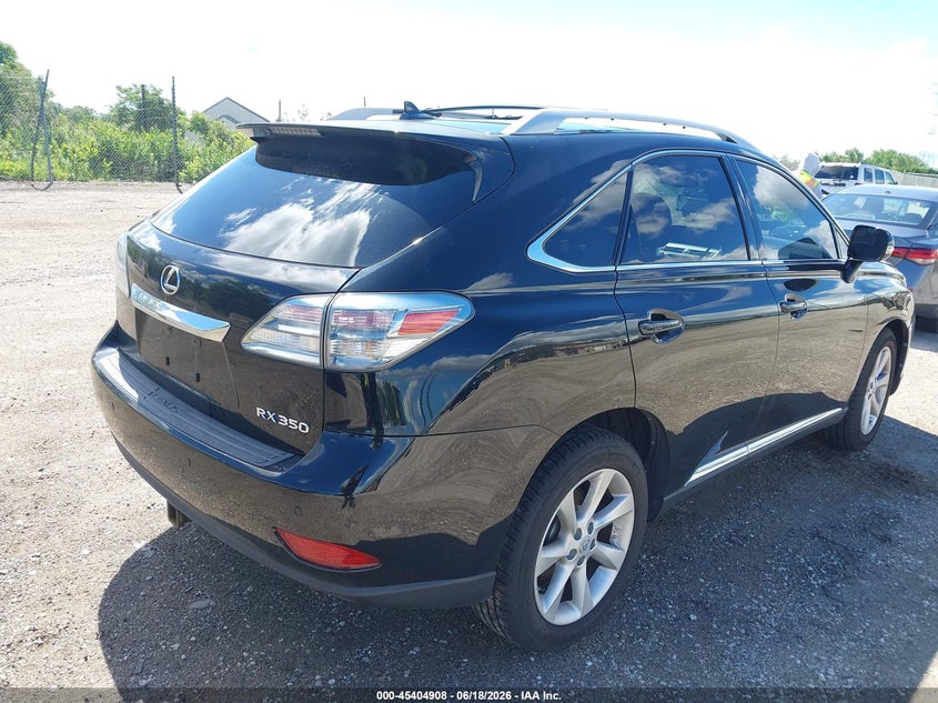 2011 Lexus Rx VIN JTJBK1BA8B2010990 IAAI salvage auction — SIDE, Junk Bill Of Sale Mv2459 (Wisconsin), sold $3,850 on 2026-07-17 (photo 4)