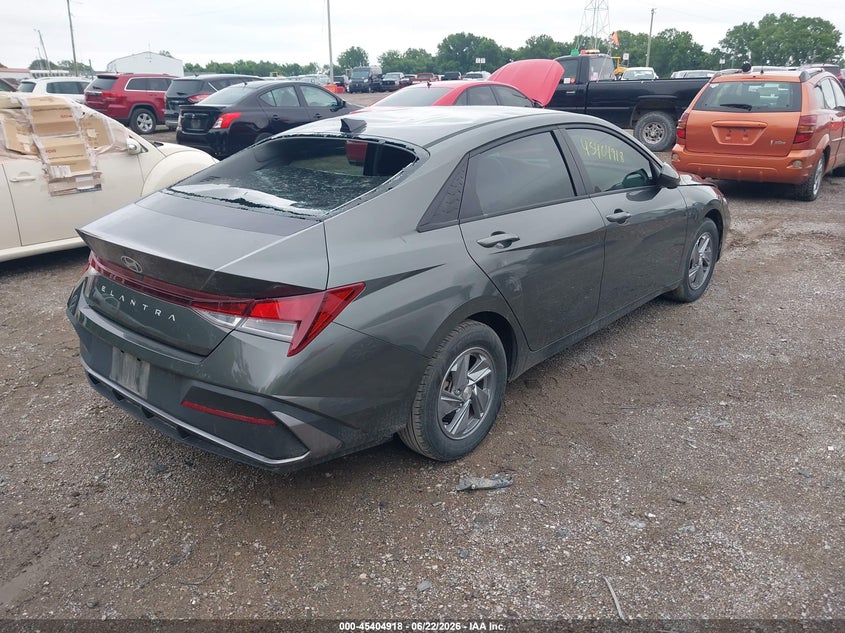 2024 Hyundai Elantra VIN KMHLL4DG9RU766197 IAAI salvage auction — STORM DAMAGE, Salvage (Indiana), sold $4,800 on 2026-07-30 (photo 4)