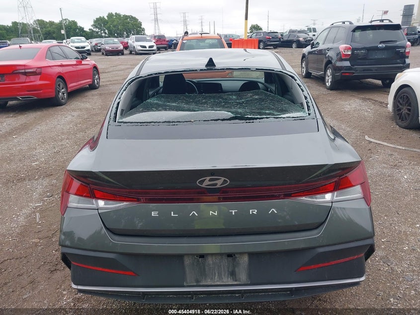 2024 Hyundai Elantra VIN KMHLL4DG9RU766197 IAAI salvage auction — STORM DAMAGE, Salvage (Indiana), sold $4,800 on 2026-07-30 (photo 6)
