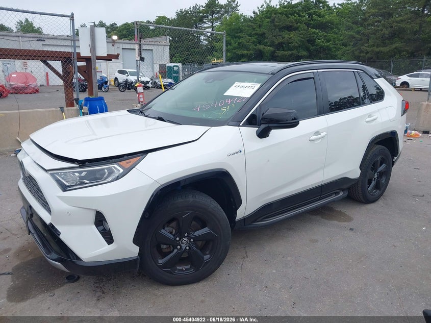 2019 Toyota Rav 4 VIN JTMEWRFVXKJ014089 IAAI salvage auction — FRONT & REAR, Mv-907A (New York), sold $14,050 on 2026-07-07 (photo 2)