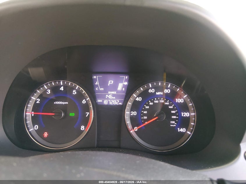 2013 Hyundai Accent VIN KMHCT4AE9DU585502 IAAI salvage auction — FRONT END, Rebuildable (Florida), sold $400 on 2026-07-08 (photo 7)