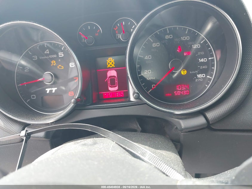 2008 Audi Tt VIN TRUMF38J981001710 IAAI salvage auction — NORMAL WEAR, Clear (North Carolina), sold $1,700 on 2026-07-29 (photo 7)