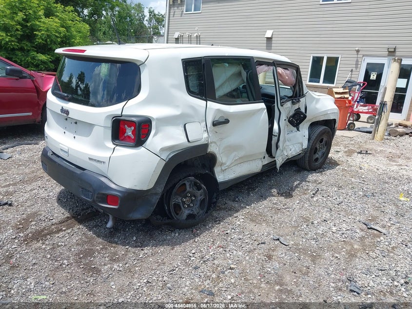 2018 Jeep Renegade VIN ZACCJBAB6JPH00347 IAAI salvage auction — RIGHT SIDE, Salvage Title, sold $25 on 2026-07-21 (photo 4)