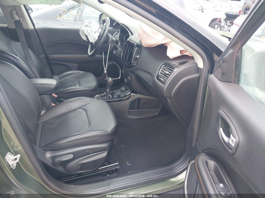 2021 Jeep Compass VIN 3C4NJDCBXMT558535 IAAI salvage auction — FRONT END, Salvage Title, sold $3,300 on 2026-07-24 (photo 5)