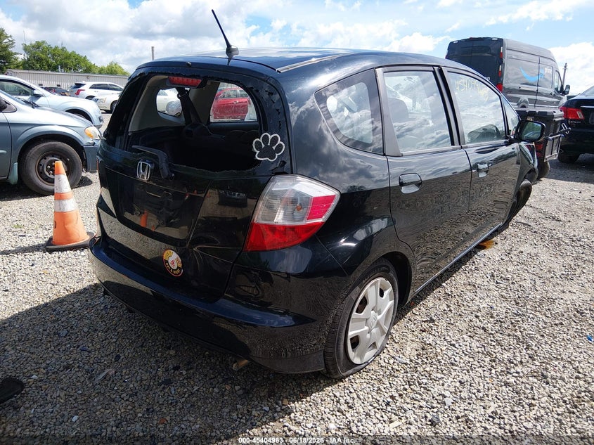 2013 Honda Fit VIN JHMGE8H33DC018881 IAAI salvage auction — ROLLOVER, Salvage (Ohio), sold $225 on 2026-07-14 (photo 4)