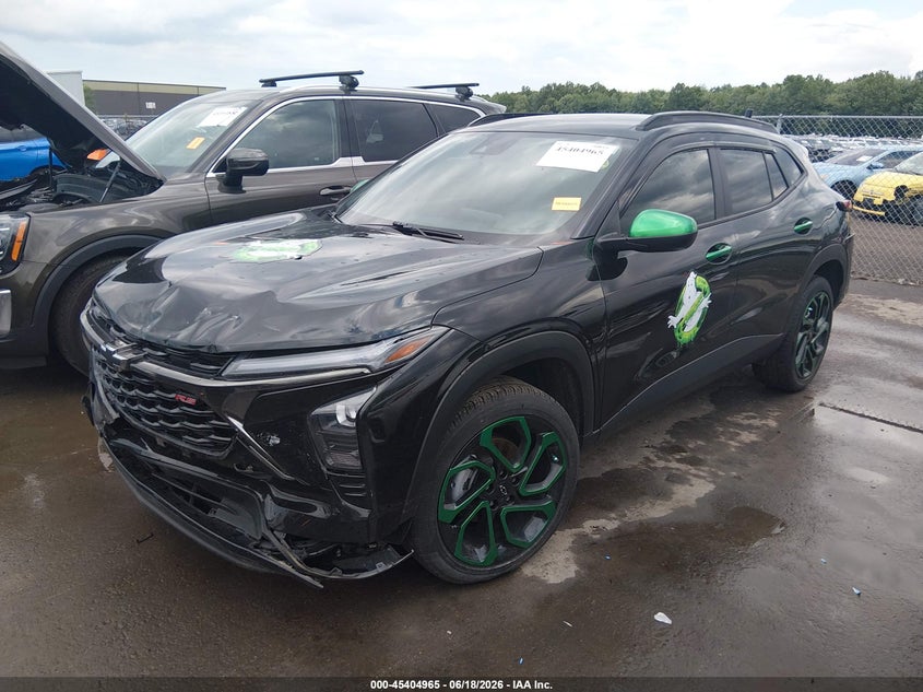 2025 Chevrolet Trax VIN KL77LJEP3SC102716 IAAI salvage auction — REAR END, Salvage (Ohio), sold $4,500 on 2026-07-31 (photo 2)
