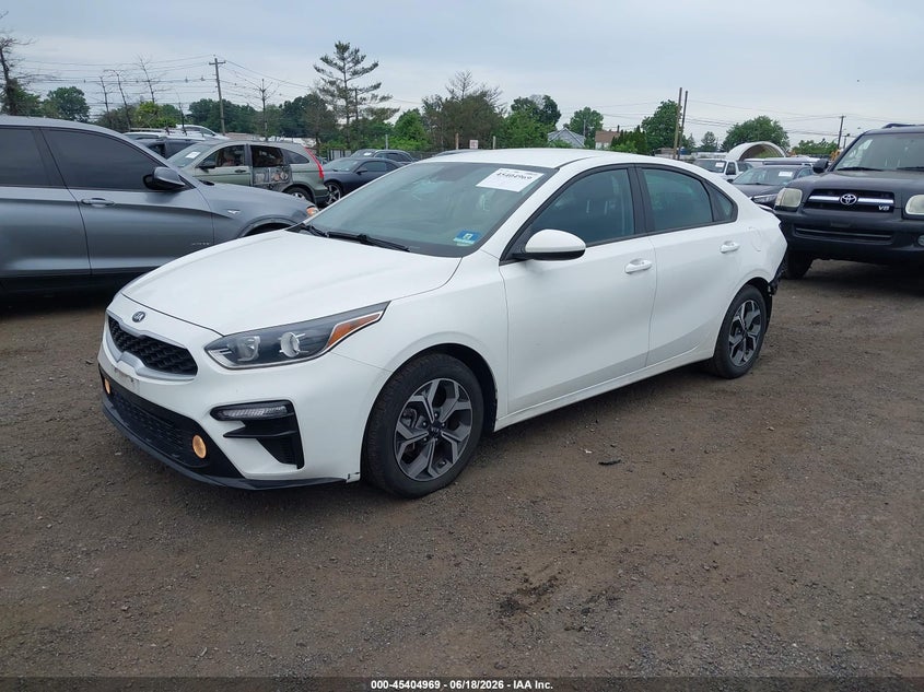2020 Kia Forte VIN 3KPF24ADXLE186249 IAAI salvage auction — REAR END, Salvage (New Jersey), sold $4,375 on 2026-09-13 (photo 2)