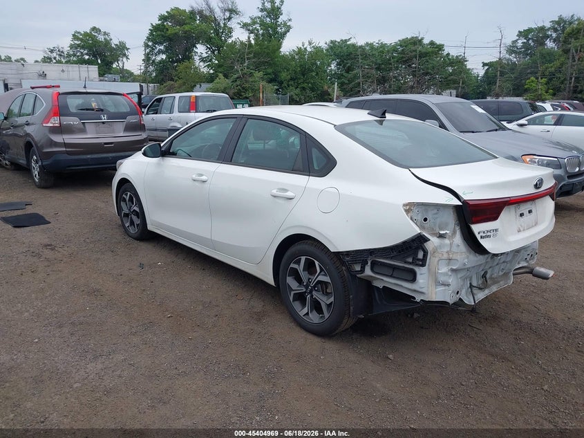 2020 Kia Forte VIN 3KPF24ADXLE186249 IAAI salvage auction — REAR END, Salvage (New Jersey), sold $4,375 on 2026-09-13 (photo 3)