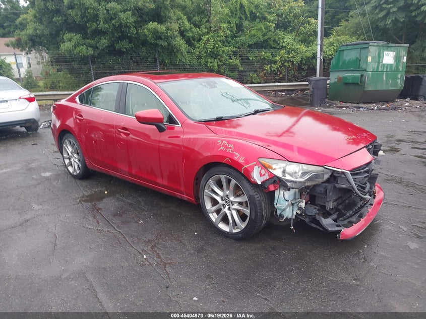 2014 Mazda 6 VIN JM1GJ1W58E1100711 IAAI salvage auction — FRONT END, Salvage (Idaho), sold $775 on 2026-07-23 (photo 1)
