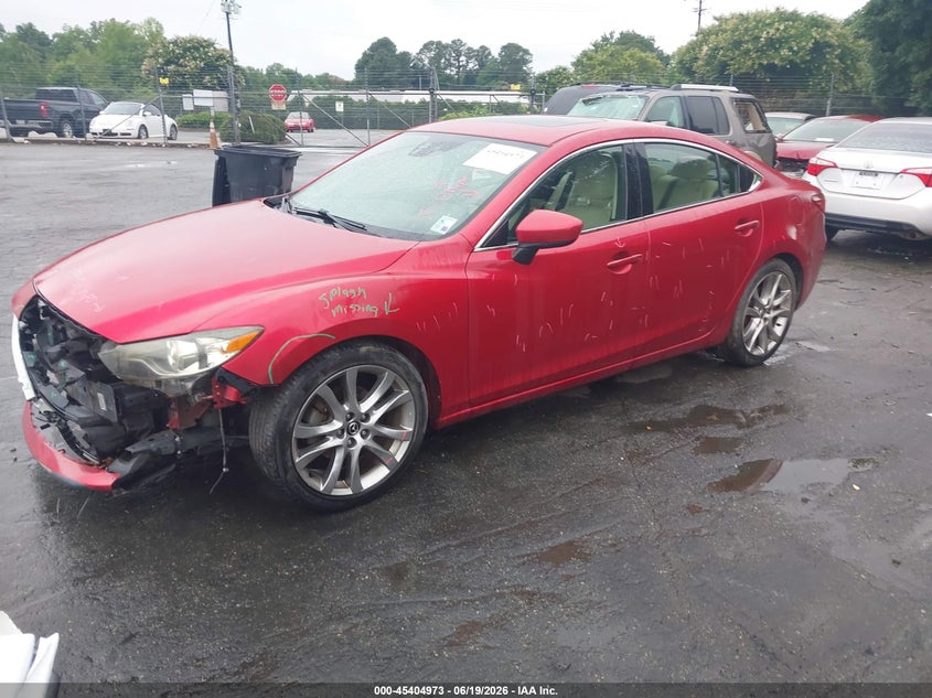2014 Mazda 6 VIN JM1GJ1W58E1100711 IAAI salvage auction — FRONT END, Salvage (Idaho), sold $775 on 2026-07-23 (photo 2)