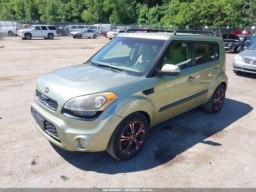 2013 Kia Soul VIN KNDJT2A62D7488925 IAAI salvage auction — NORMAL WEAR, Clear (Maryland), sold $450 on 2026-07-21 (photo 2)