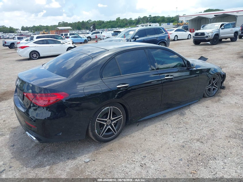 2023 Mercedes-benz VIN W1KAF4GB8PR076983 IAAI salvage auction — FRONT END, Rebuildable (Florida), sold $14,800 on 2026-07-30 (photo 4)