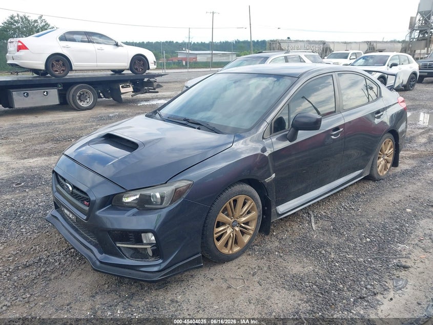 2015 Subaru Wrx VIN JF1VA1D60F9823318 IAAI salvage auction — UNKNOWN, Clear (South Carolina), sold $4,125 on 2026-07-31 (photo 2)
