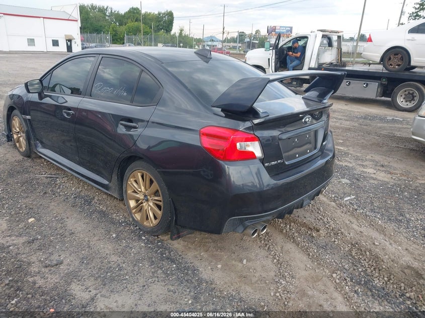 2015 Subaru Wrx VIN JF1VA1D60F9823318 IAAI salvage auction — UNKNOWN, Clear (South Carolina), sold $4,125 on 2026-07-31 (photo 3)