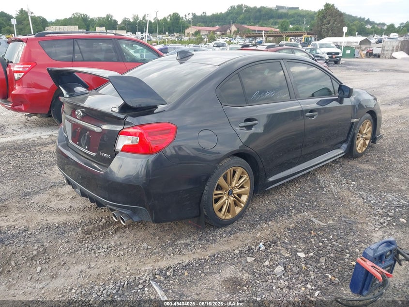 2015 Subaru Wrx VIN JF1VA1D60F9823318 IAAI salvage auction — UNKNOWN, Clear (South Carolina), sold $4,125 on 2026-07-31 (photo 4)