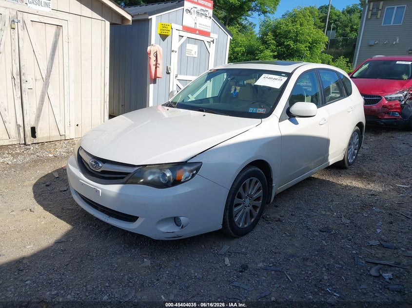 2011 Subaru Impreza VIN JF1GH6B66BH825496 IAAI salvage auction — NORMAL WEAR, Clear (Pennsylvania), sold $525 on 2026-07-14 (photo 2)