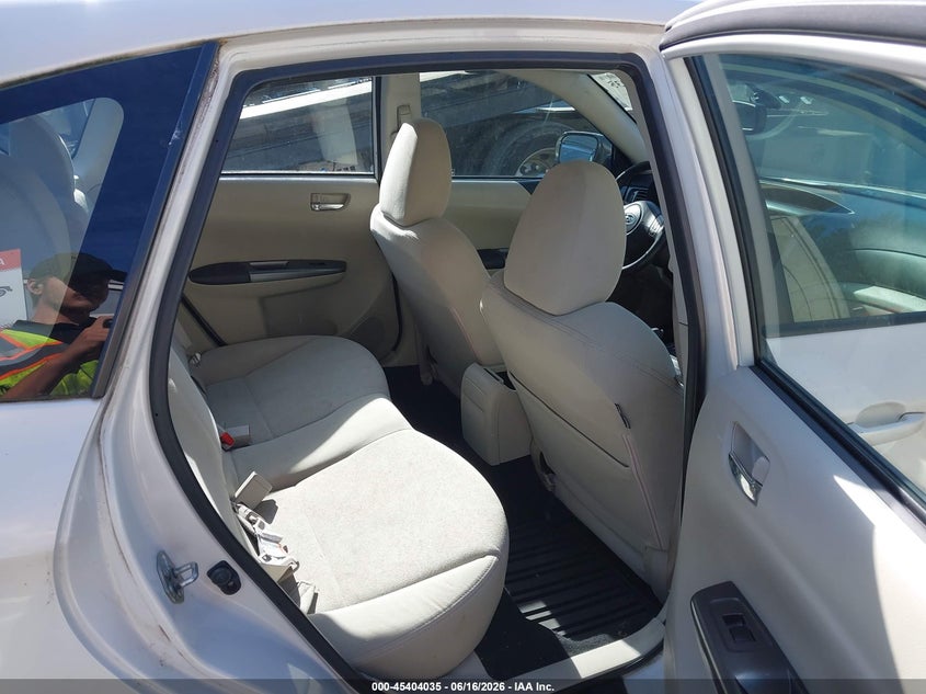 2011 Subaru Impreza VIN JF1GH6B66BH825496 IAAI salvage auction — NORMAL WEAR, Clear (Pennsylvania), sold $525 on 2026-07-14 (photo 8)